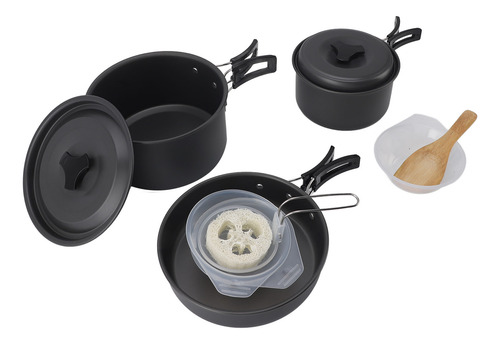 Utensilios De Cocina Livianos Para Acampar Para 3-4 Personas