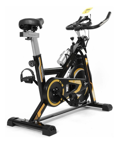 Imagem 4 de 7 de Bicicleta ergométrica WCT Fitness 10100018 para spinning preta
