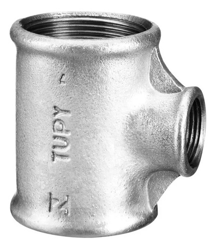 Te Redução 1.1/4' X 1/2' Bsp Galvanizado - Tupy