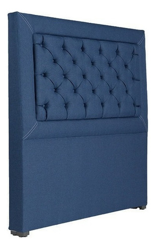 Cabecera Queen Size Dicasa Mary Azul Color Azul Marino