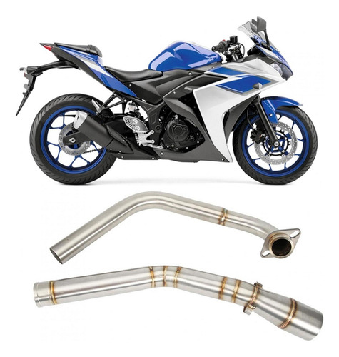 Tubo De Escape De Motocicleta, Acero Inoxidable Modifique