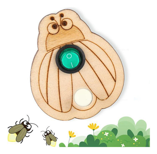 Tablero Sensorial De Madera Con Interruptor De Tablero