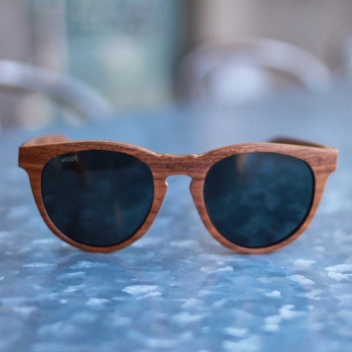 Gafas Anteojos Sol 100% Madera Woot8 - Classic Walnut