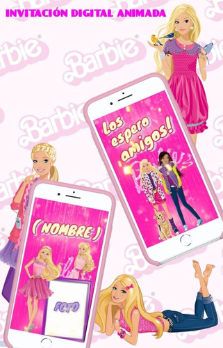 Barbie - Video Invitación De Cumpleaños 