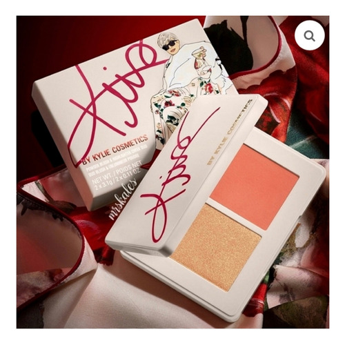 Kylie Cosmetics Kris Collection Powder Blush And Highlighter Its 5 O’clock Somewhere