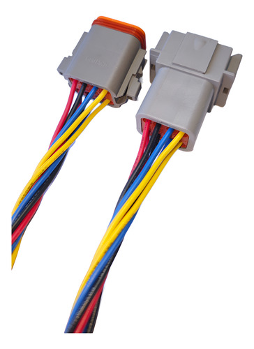 Conector Enchufe Macho Hembra Tipo Deutsch 8 Pines