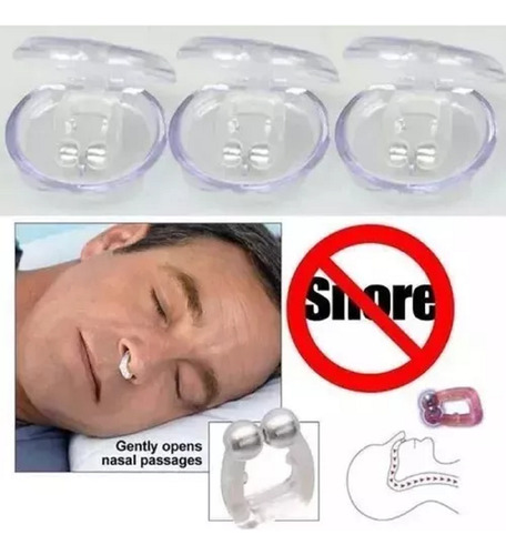 Kit Anti Ronquidos Nasal + Bucal Apnea Del Sueño