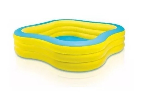 Pileta Inflable Intex Niños Infantil Beach Wave 229x56cm Cc