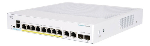 Switch Cisco Cbs350-8fp-2g-ar 8bocas Poe Admin 10/100/1000