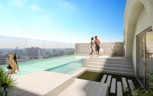 Venta Departamento De 1 Ambiente Divisible En Las Cañitas - En Construcción, Apto Blanqueo