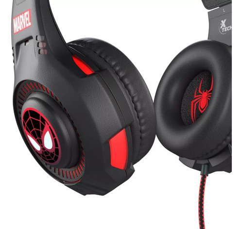 Audífonos Cableados Edición Spider-man Xtech Con Micrófono