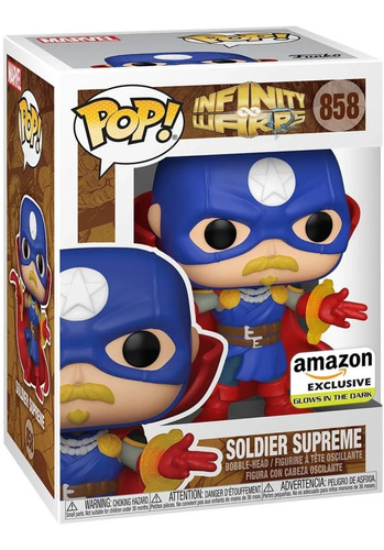 Funko Pop! Marvel Infinity Wars Soldier Supreme Exclusivo 