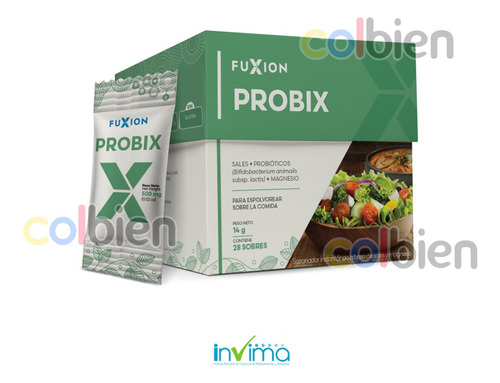 Fuxion Probix Sales Probioticos Magnesio Reduce Medidas