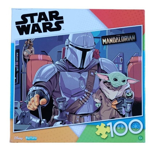 Rompecabezas The Mandalorian 100 Piezas Regalo Niños