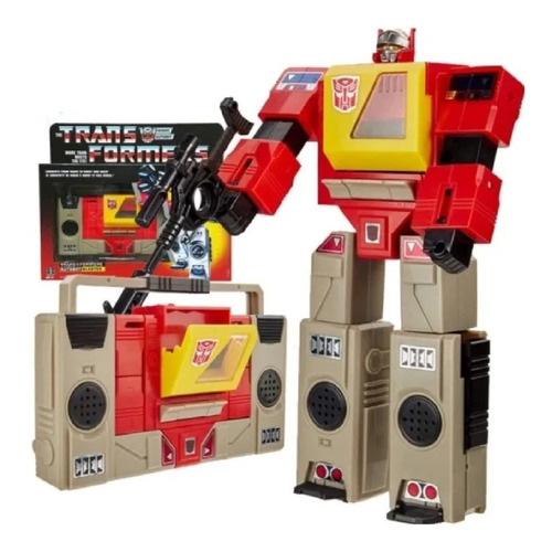 Transformers G1 Vintage Autobot Blaster Radio Casete Robot