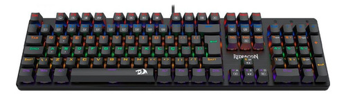 Teclado Mecânico Rgb Redragon Valheim Switch Marrom K608-r