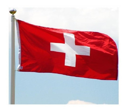 Bandera Suiza Medida Reglamentaria 150cm X 90cm Envio Gratis