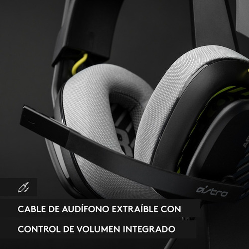 Audífonos Logitech Astro A10 Gaming Gen 2 Color Negro - Excelente (Reacondicionado)