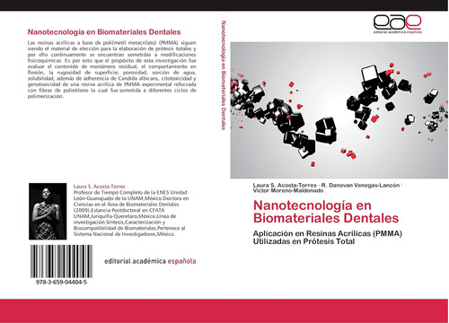 Libro: Nanotecnología En Biomateriales Dentales: Aplicación