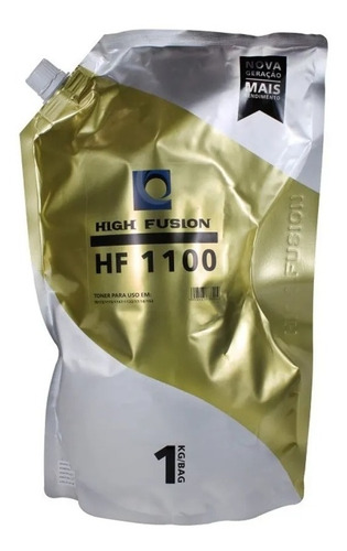 Refil Toner High Fusion Hf-1100 P/uso Kyocera M2040 Tk-1175