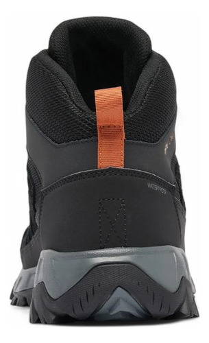 Botín Hombre Columbia Strata Trail Mid Waterproof Negro