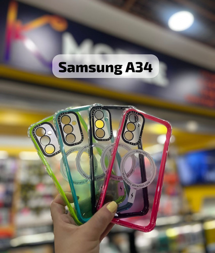 Estuches 360 Magsafe Samsung A34