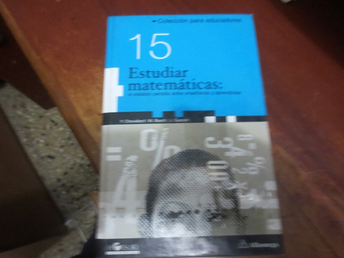 Libro Pedag.  Estudiar Matemáticas De Y. Chevallard Y Bosch