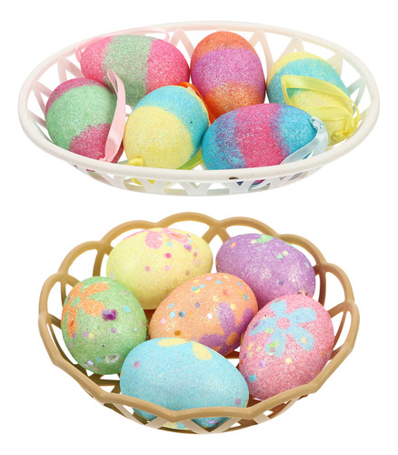 Huevos Moteados De Pascua, Decoración De Pascua, Regalo, 12