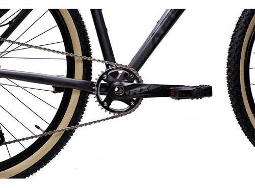 Bicicleta Aro 29 Bike Absolute Nero Iv 12 Marchas Susp Trava Cor Grafite/preto