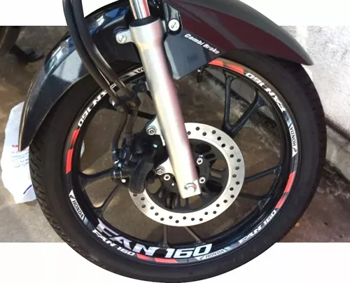 Kit De Adesivos Personalizados Moto Honda Cg 160cc Fan 16/21