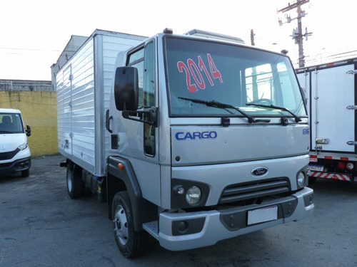 Imagem 3 de 10 de Ford Cargo 816 Ano 2014 Com Baú