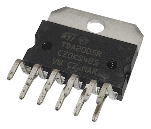 Circuito Integrado Amplificador De Audio 20w Zip-11 Tda2005r