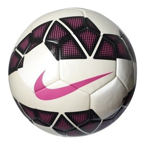 Balón Futbol Nike Pitch #5 Violeta Con Negro Y Blanco R99