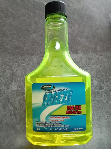 ACEITE COMPRESOR OIL AIRE AUTOMOTRIZ R134a PAG150 8 ONZAS