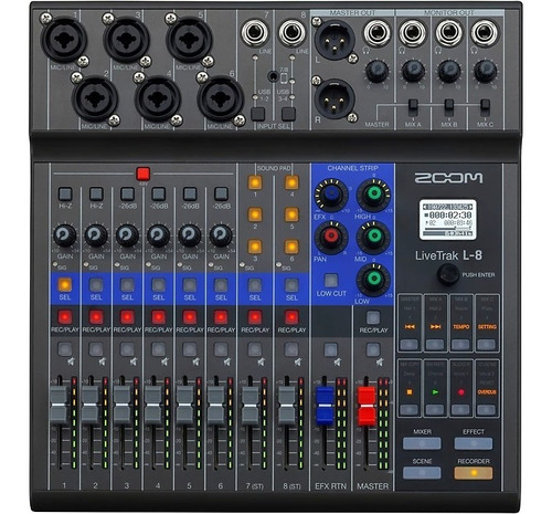 Zoom Livetrak L-8  