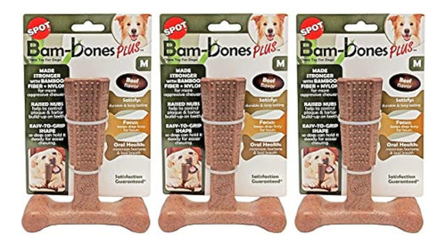 Ethical Pet 3 Pack De Bam-bones Plus Juguetes Duraderos Para