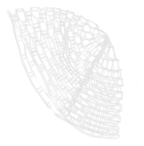 Trout Bass Rubber Mesh Net Fly Fishing Landing Soft Fishing