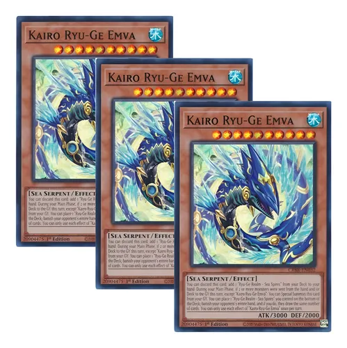 Ryu-Ge Realm - Sea Spires Rare 1st Edition CRBR-EN038 LP