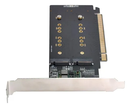 Cablecc 4x Nvme M2 Ahci To Pcie Express 30 Gen3 X16 Card