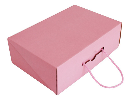 80 Mailbox Boutique 33x24x11.5 Cm Caja De Envíos Rosa