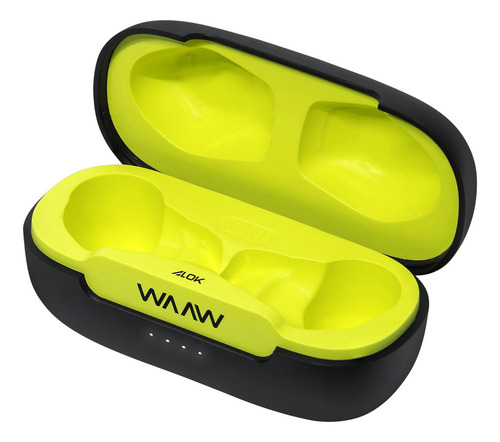 Fone De Ouvido Bluetooth Sport Waaw By Alok Move 200 Resistente À Água E 30 Horas De Autonomia