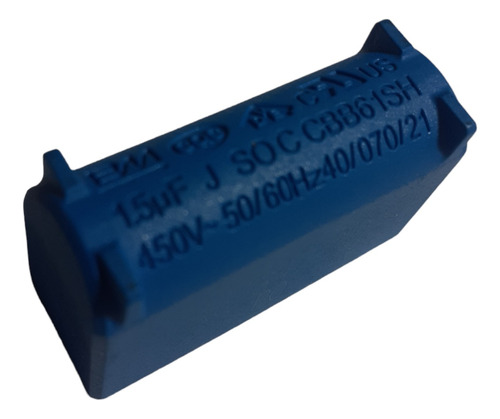 02 Capacitor: 1,5uf/450vac P/ Placa Ar Condicionado Original