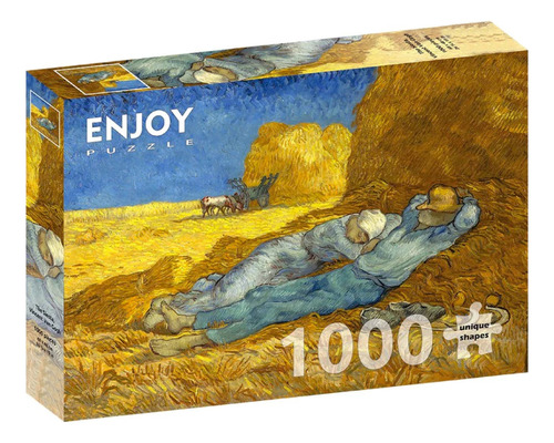 Rompecabezas Coleccion Van Gogh La Siesta 1000 Pz Arte Enjoy