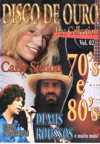 Dvd Disco De Ouro Volume 2- 70s E 80s - Carly Simon