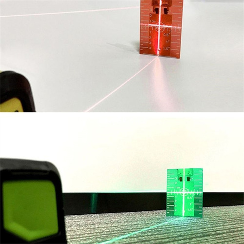 C Cartão Alvo De Nível De Laser (gn) Plano De Distância De