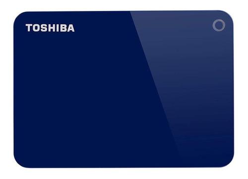 Imagen 1 de 3 de Disco duro externo Toshiba Canvio Advance HDTC920X 2TB azul