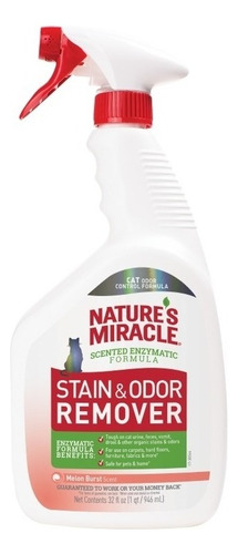 Nature's Miracle Elimina Manchas Y Olores Gatos 946 Ml Melón