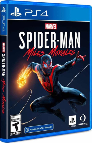 Spider-man Miles Moralles - Ps4 - Físico - Mundojuegos