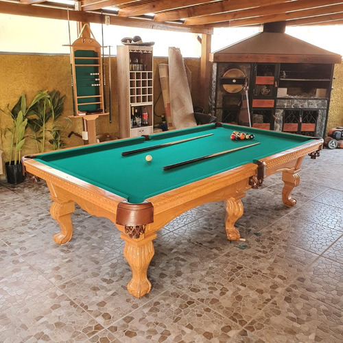Mesa De Pool Murano Piedra Pizarra + Comedor Billiardramirez