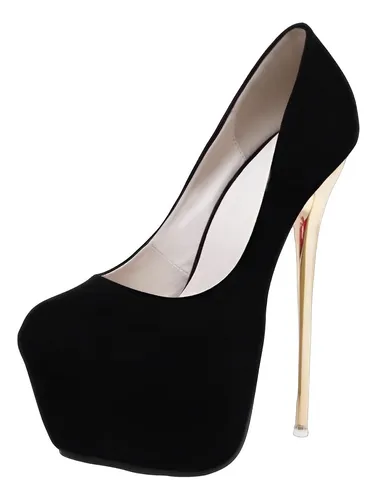 Zapatos Con Plataforma Taco 15 MercadoLibre